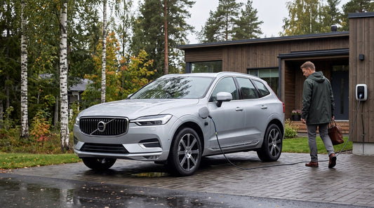 Volvo XC60 Recharge latauksessa – tehdastakuu ja akkutakuu